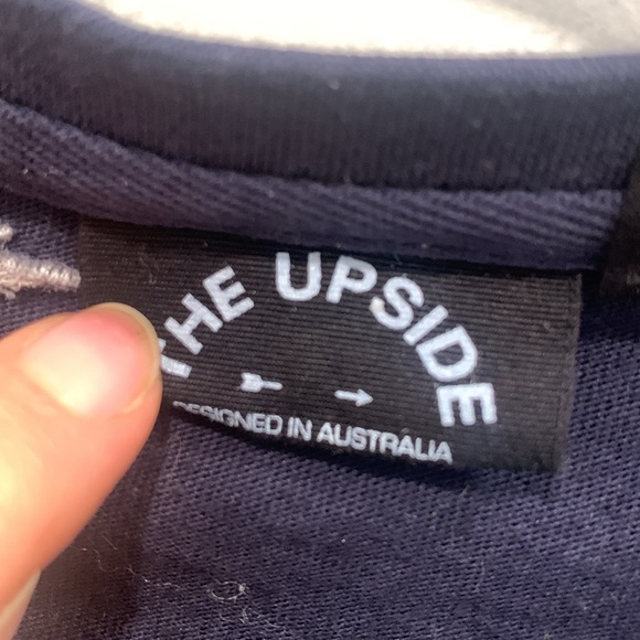 NWOT The Upside Navy Tie Dye Long Sleeve Top Size XS - Picture 6 of 8